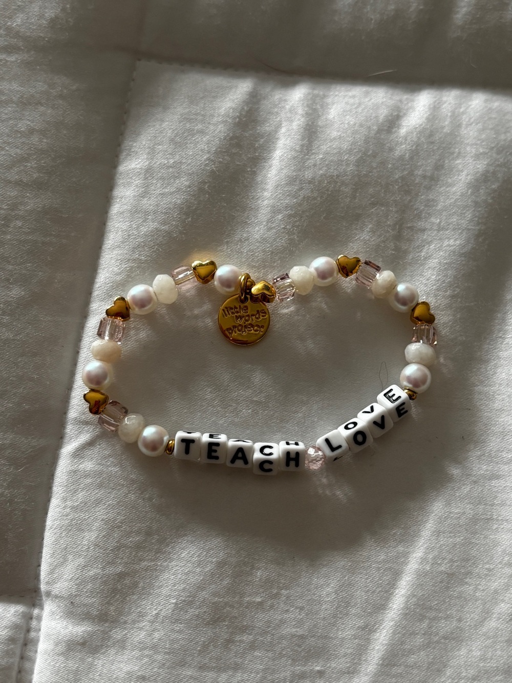 Bracelet little words project LWP teach love